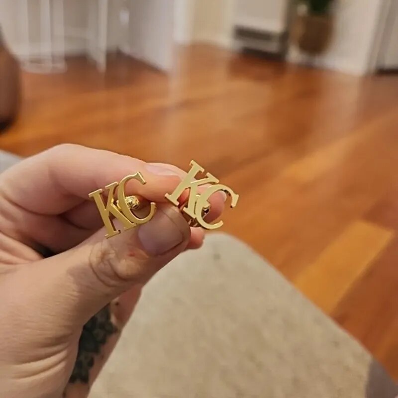 Customize Initials Cuff Links