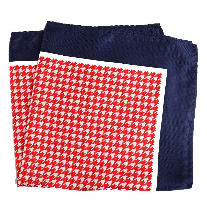 Dotted Silk POcket Square