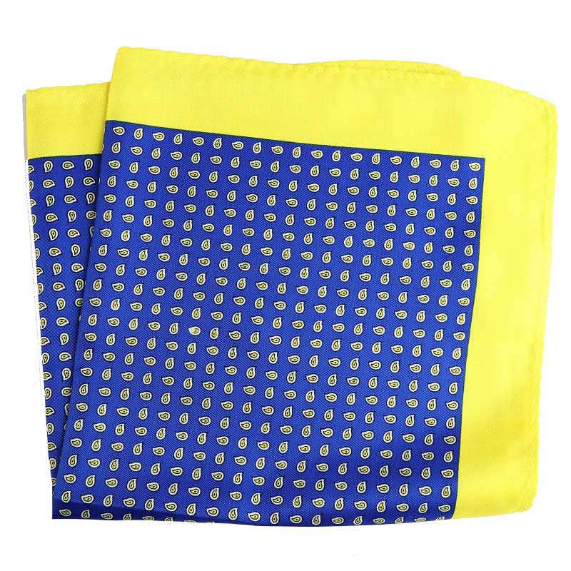 Dotted Pattern silk Pocket Square