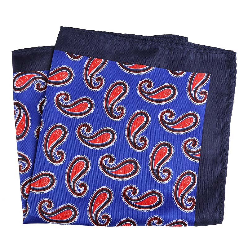 Bohemian Paisley Pocket Square